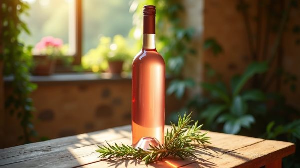 Acheter du vin rosé nature pétri de saveurs uniques