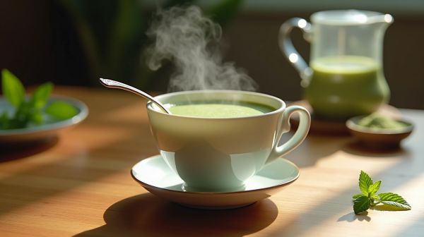 Preparer un matcha latte parfait chez soi en 3 etapes