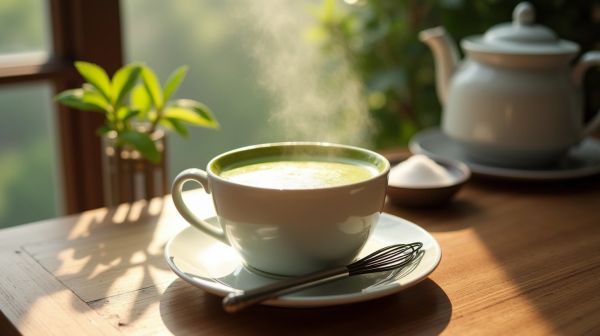 Preparer un matcha latte parfait chez soi en 3 etapes