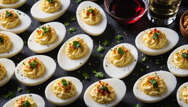 Quel vin choisir avec des œufs mimosa savoureux ?
