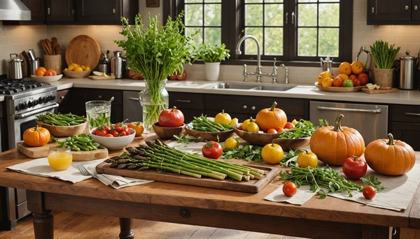 Trouver des recettes créatives pour chaque saison gourmand